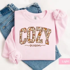 Cozy Season Retro Fall Sweatshirt