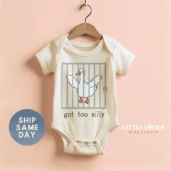 Funny Goose Baby Onesie