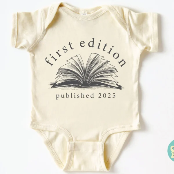 First Edition Baby Bodysuit
