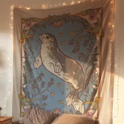 Selkie Mystical Seal Tapestry