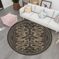 Snake Design Rug