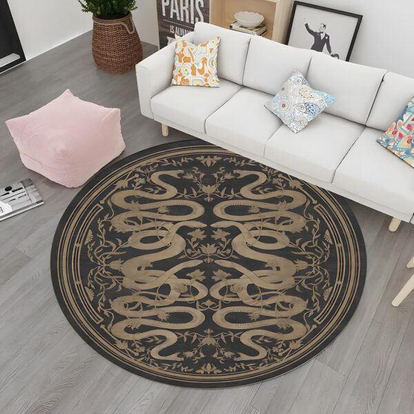 Snake Design Rug