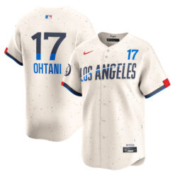 Shohei Ohtani Los Angeles Dodgers Cream 2025 City Connect Limited Stitched Jersey