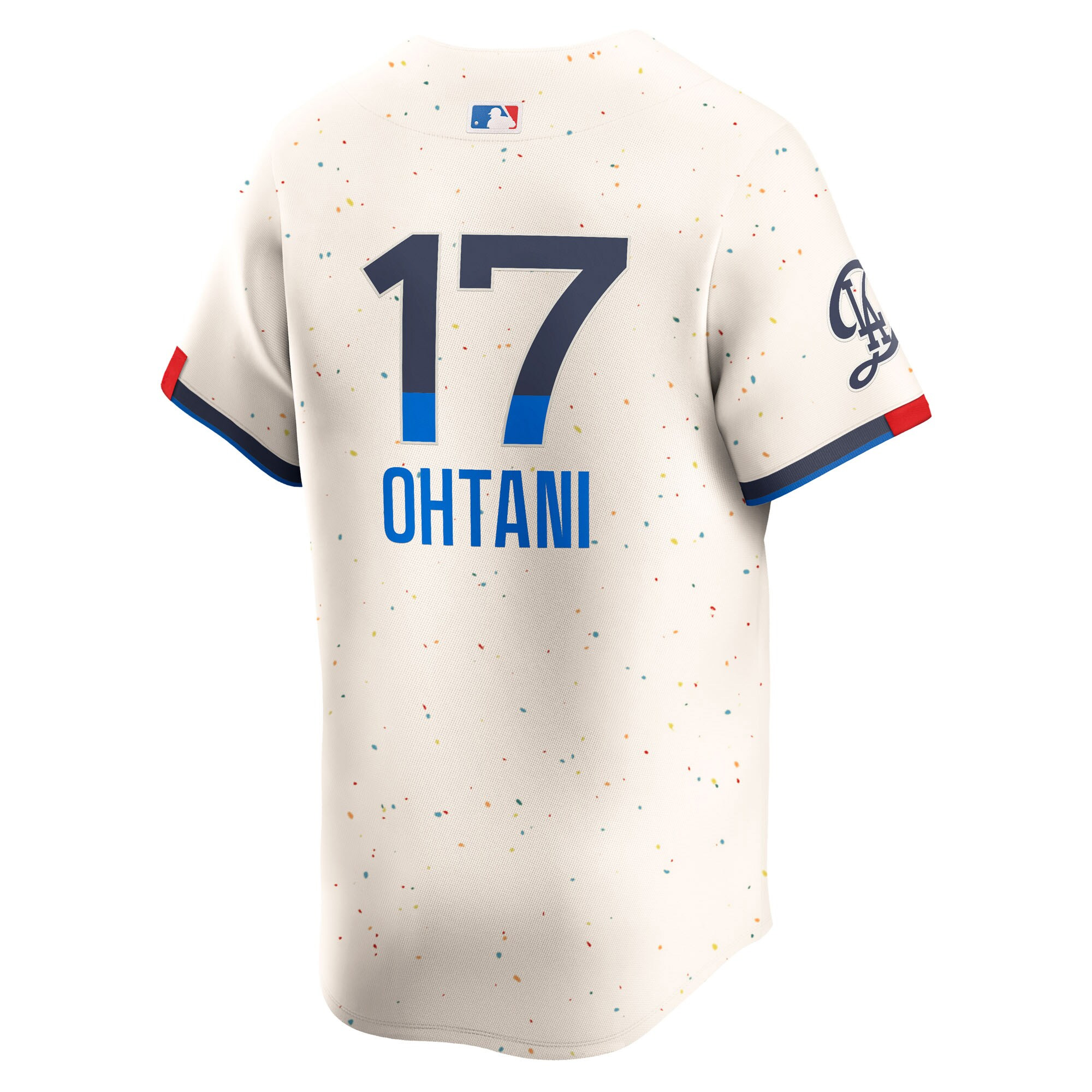 Shohei Ohtani Los Angeles Dodgers Cream 2025 City Connect Limited Stitched Jersey - Image 3